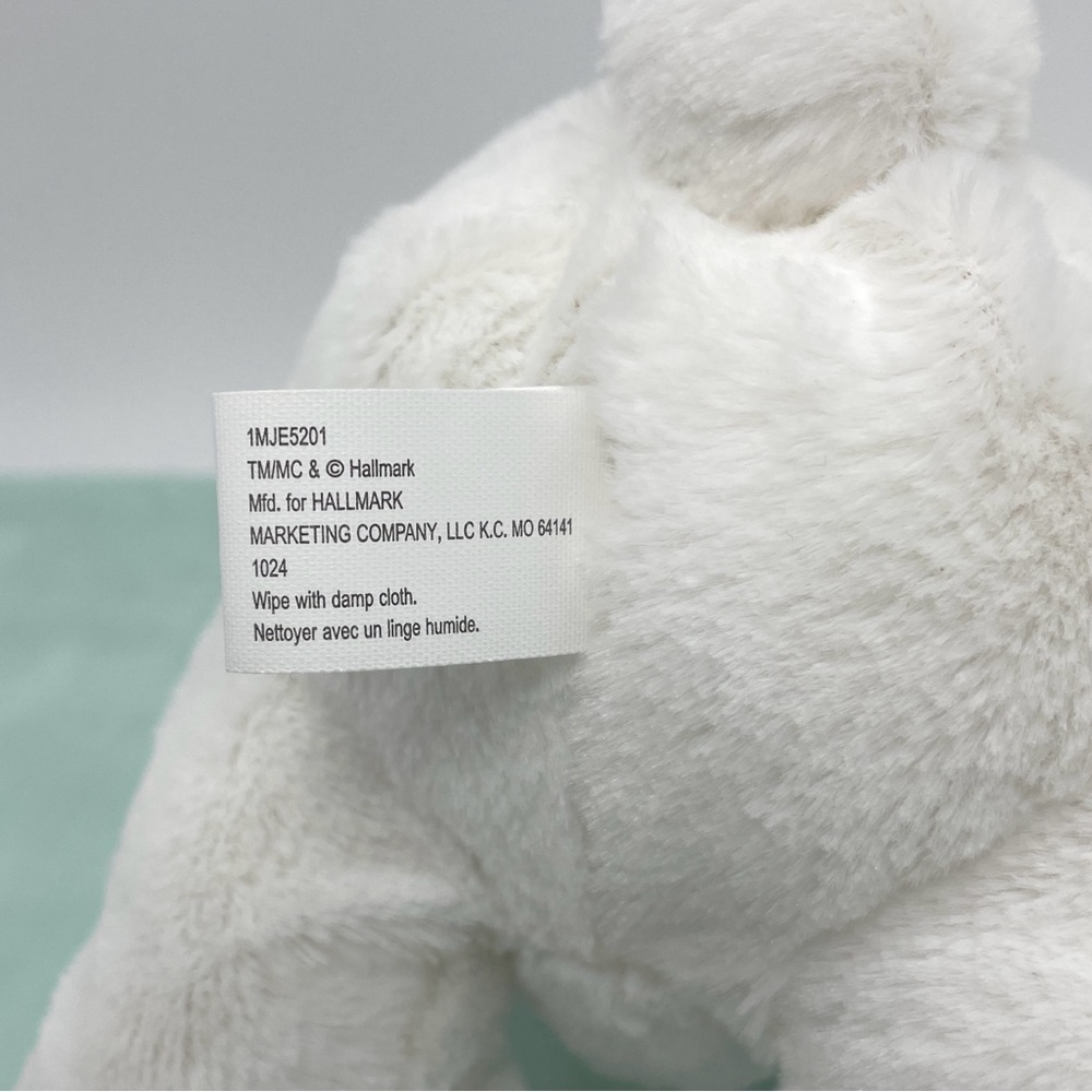 Hallmark White Bunny Rabbit Plush 7.5” - Picture 8 of 10